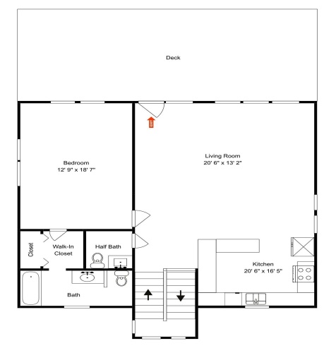 5 Bedrooms Studio
