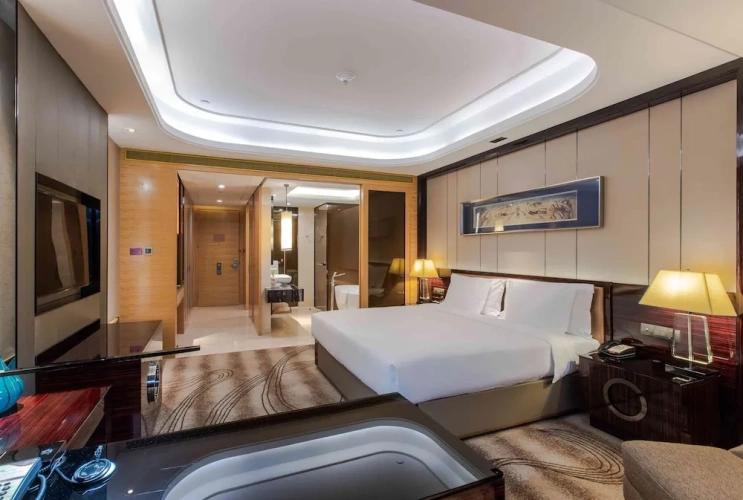 Standard Twin room with river view