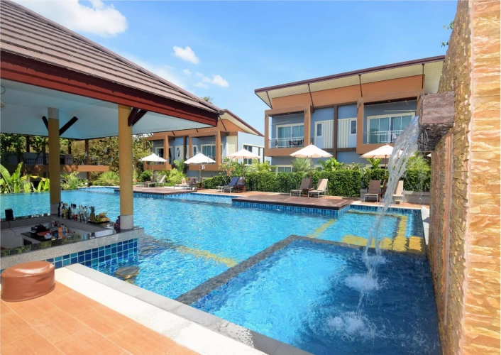 1 Bedroom Luxury Villa with balcony and with garden view