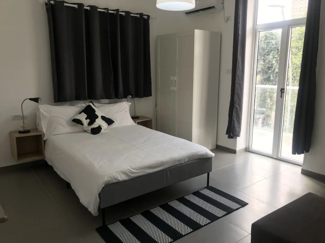 Standard Double room with balcony and with city view