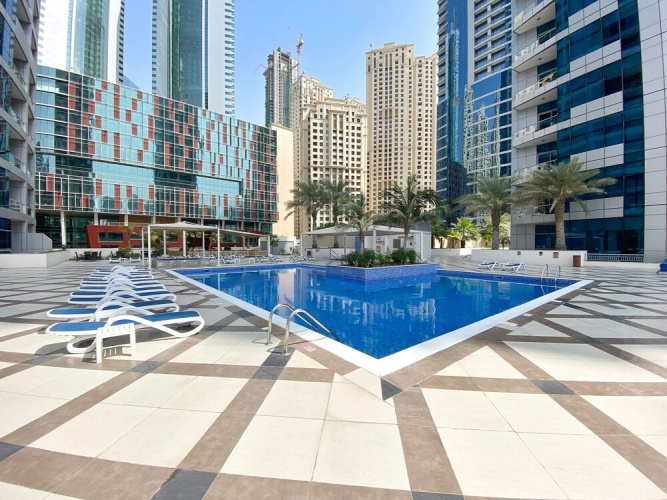 Silkhaus Dubai Marina Studio Bay Central Tower