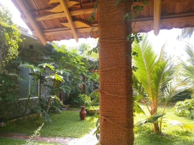 Standard Triple room with garden view
