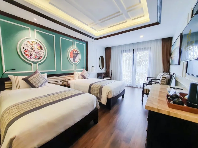 Deluxe Double room with balcony and with view