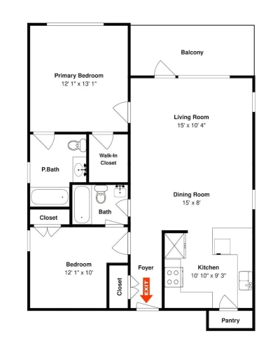 2 Bedrooms Standard room