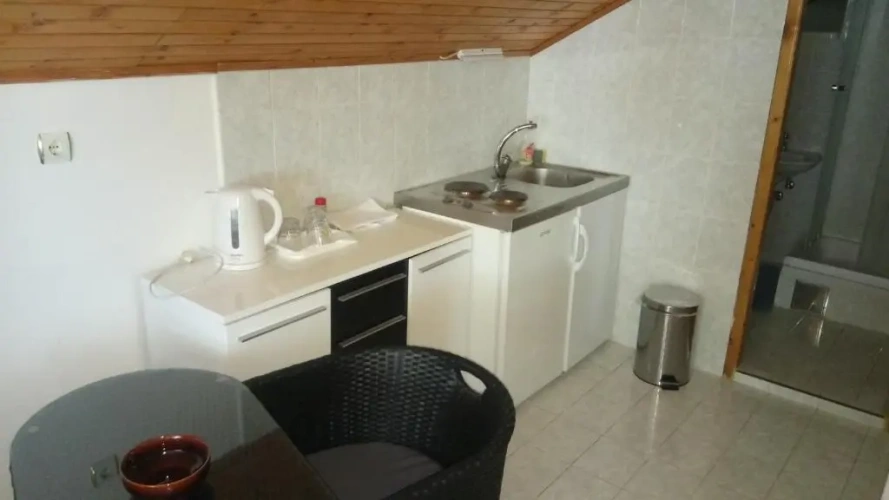 Studio with balcony and with view