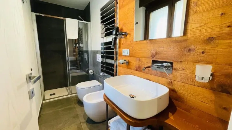 Studio with balcony