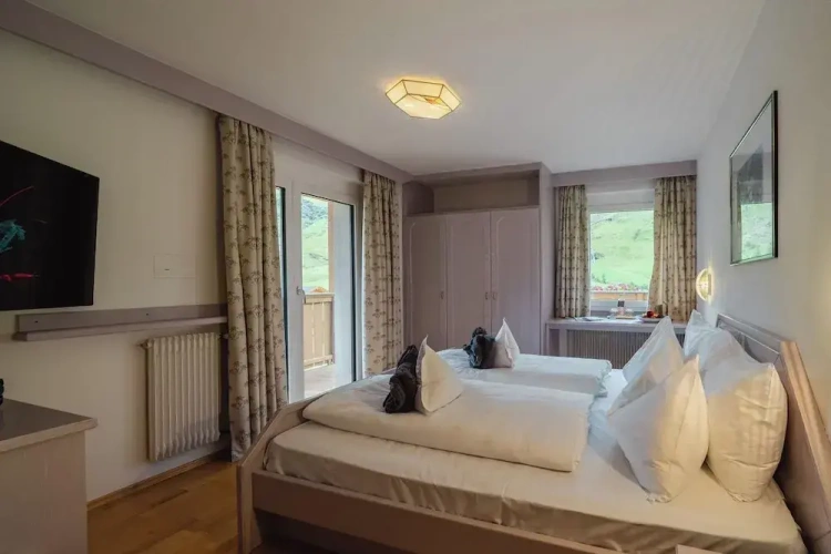 Economy Double room with balcony and with mountain view