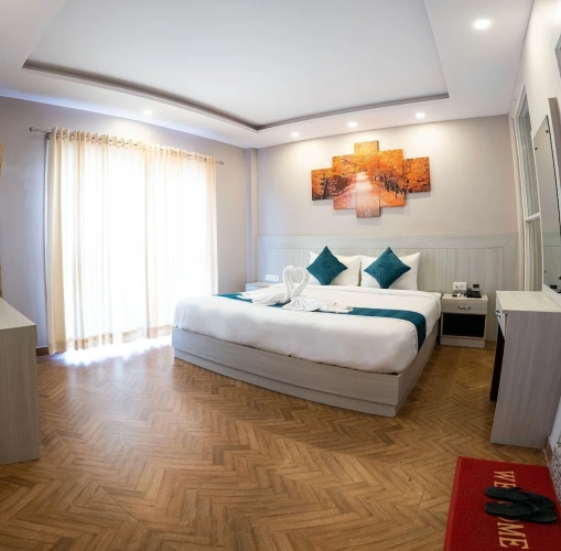 Deluxe Double room with balcony
