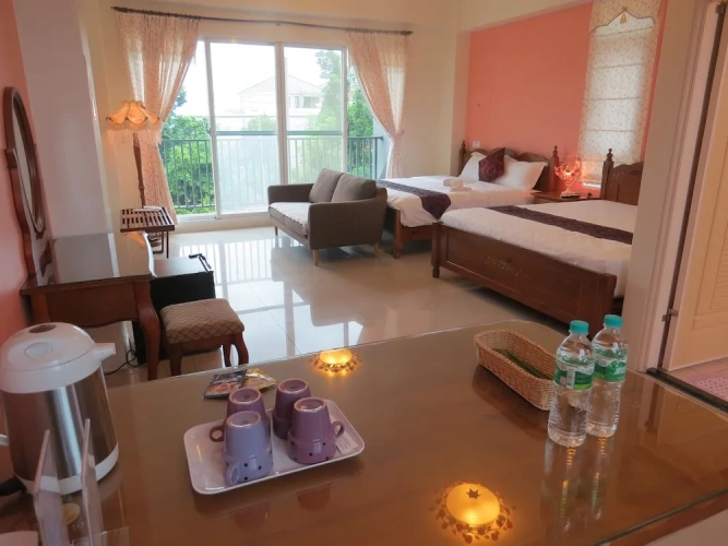 Standard Quadruple Family room with balcony