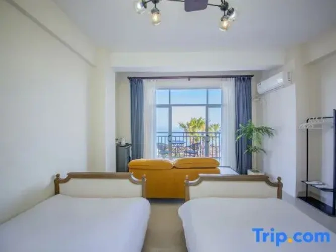 Standard Double room with balcony and with sea view