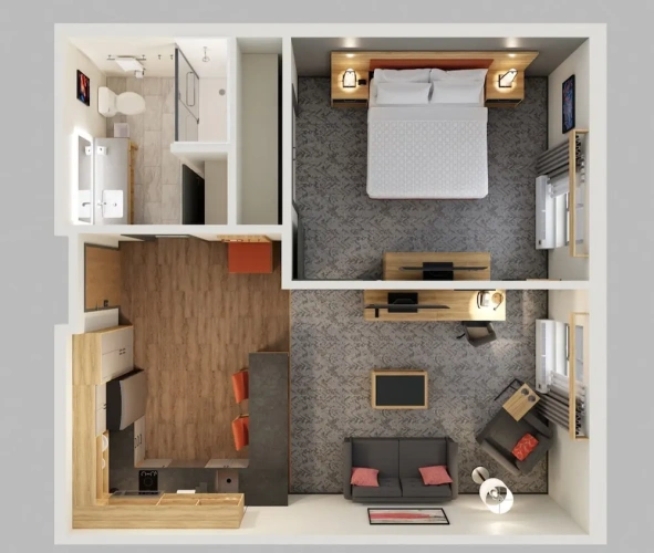 1 Bedroom Suite