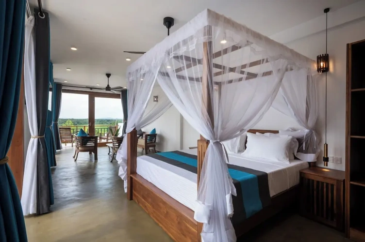 Standard Double room with pool view