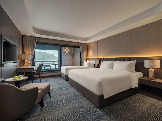 Triple Suite with balcony and with sea view