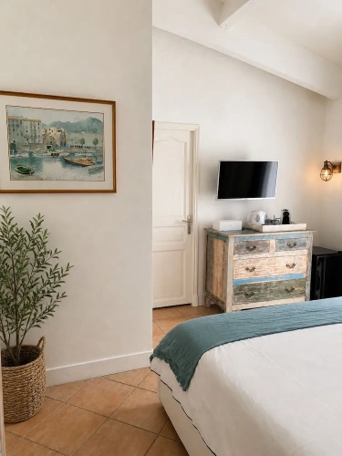 Superior Double room with balcony and with pool view