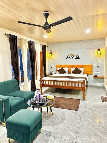 Premium Double room with balcony and with view