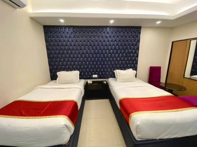 Deluxe Twin room with city view