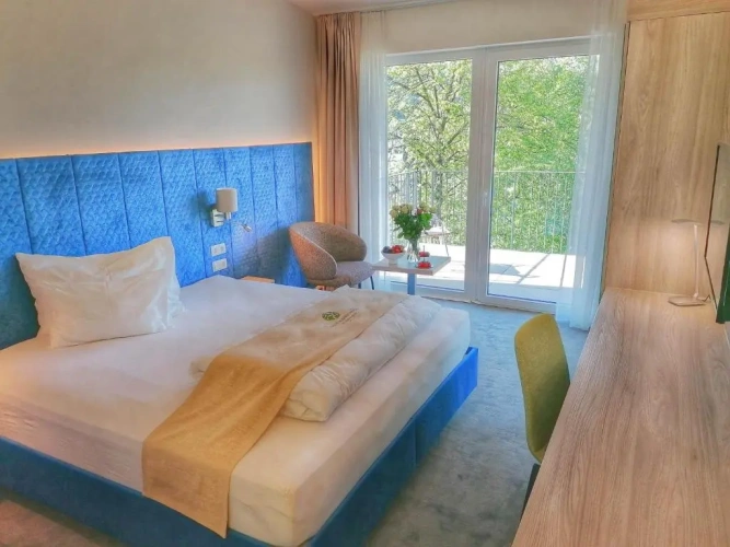 Standard Double room with balcony and with view