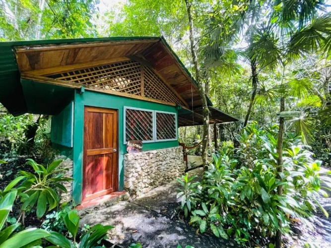 Bungalow with balcony and with view