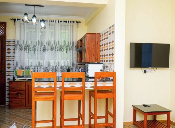 2 Bedrooms Family Apartment with garden view