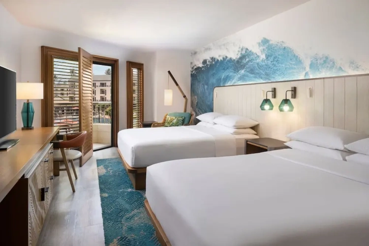 Standard Quadruple room with balcony