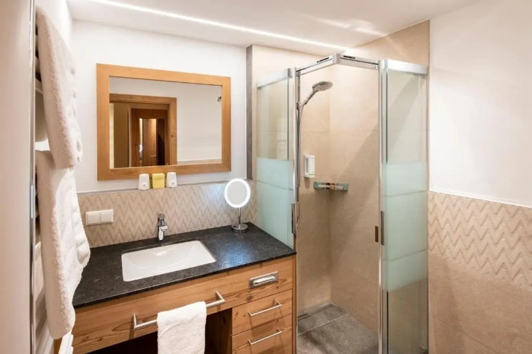 Standard Twin room with lake view