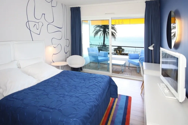 Deluxe Double room with balcony and with sea view