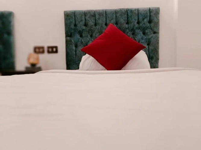 Double room with pool view