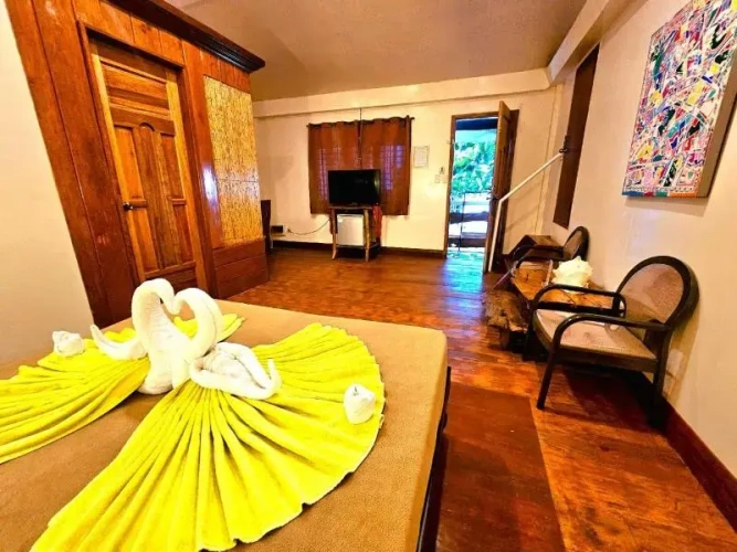 Superior room with balcony and with sea view