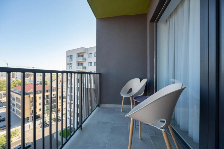 Grey apartments