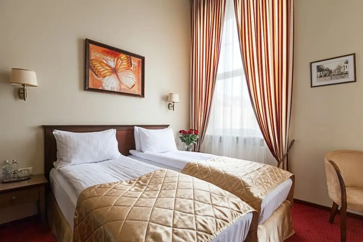 Classic Twin room with city view