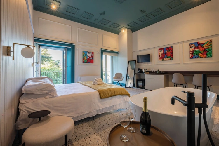 Standard Double room with balcony and with mountain view