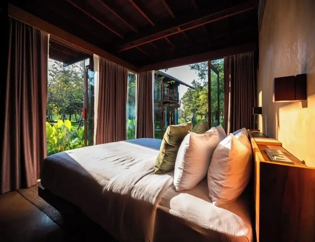 Standard Double room with garden view