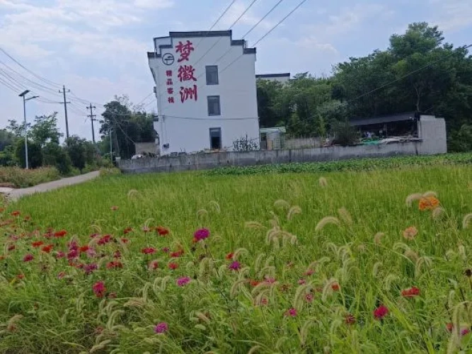 Outside
