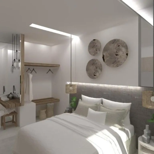 Standard Double room with pool view