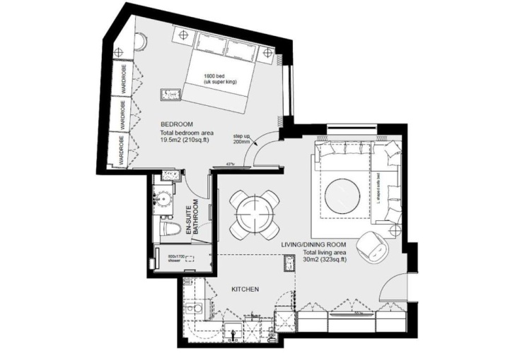1 Bedroom Apartment