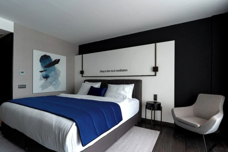 Deluxe Double room with balcony and with city view