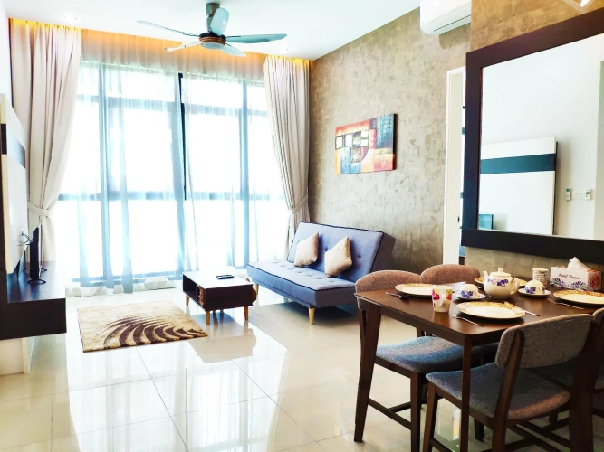 Standard Quadruple room with pool view