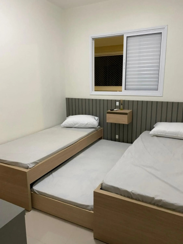 Apartamento em Bertioga com varanda gourmet