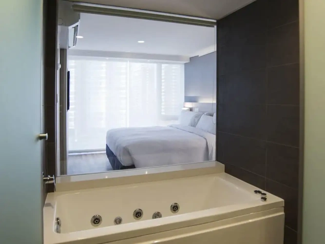Exclusive Top Floor Double Suite with sea view