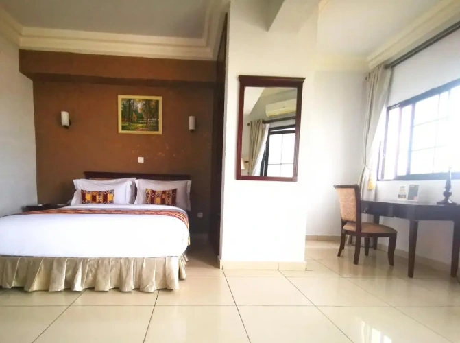 Deluxe Double room with balcony and with view