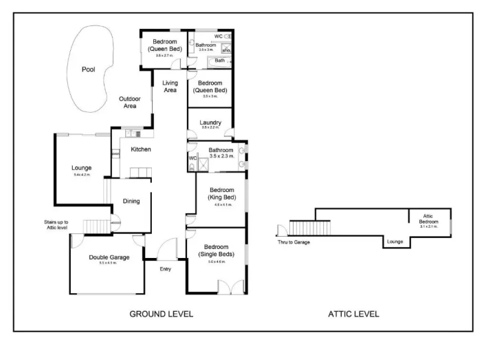 5 Bedrooms Cottage