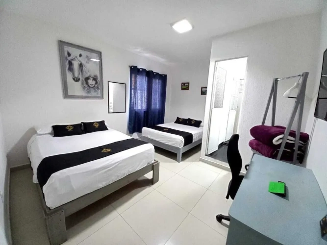 Standard Quadruple room with balcony