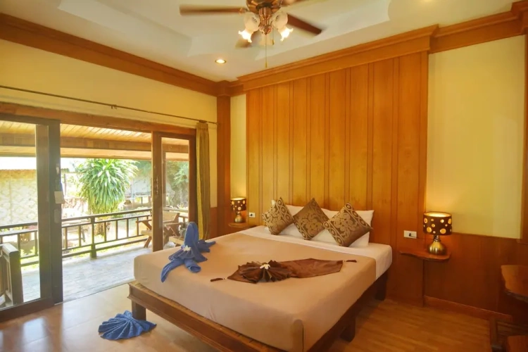 Standard Double room with balcony and with garden view