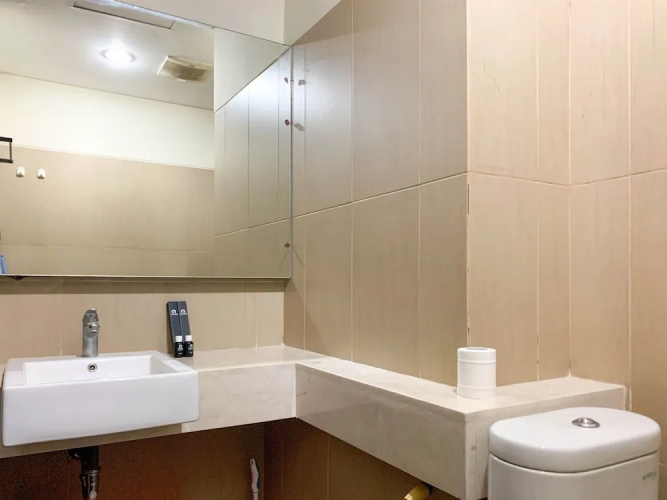 2Br Apartment With Queen Bed (Single Bed X2) At Gp Plaza