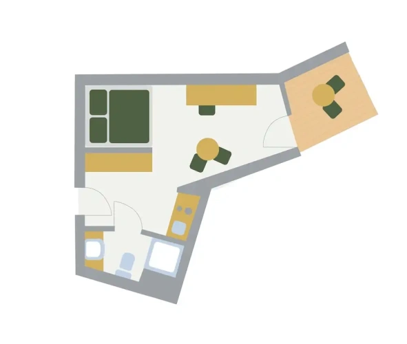 1 Bedroom Apartment
