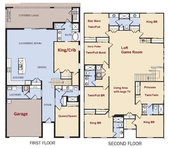 Guest rooms
