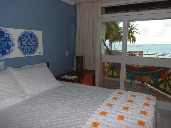 Deluxe Double room with balcony and with sea view