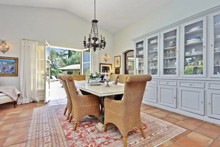 Provencal in a Height Overlooking Greenery