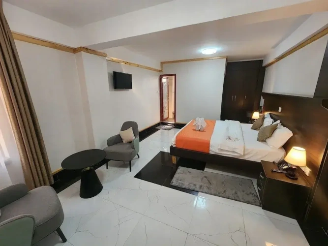 Deluxe Double room with city view