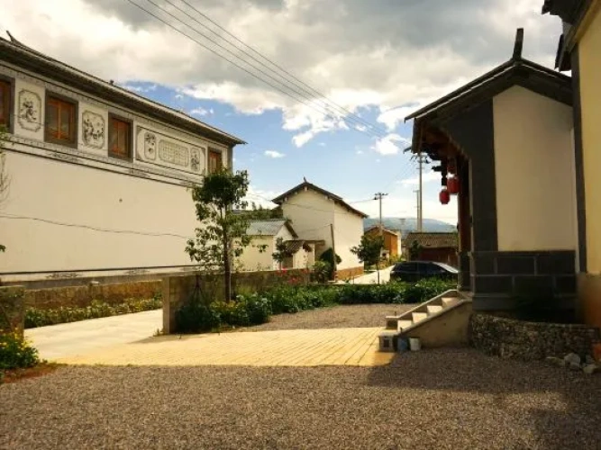 Outside